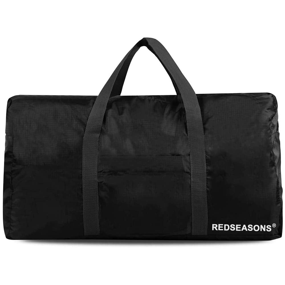 96L Foldable Travel Duffle Bag – Black