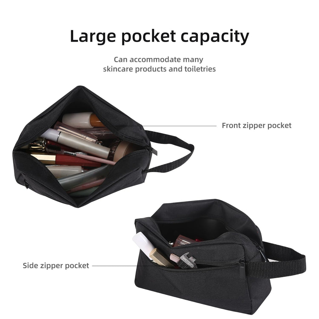 Hanging Travel Toiletry Bag – Black