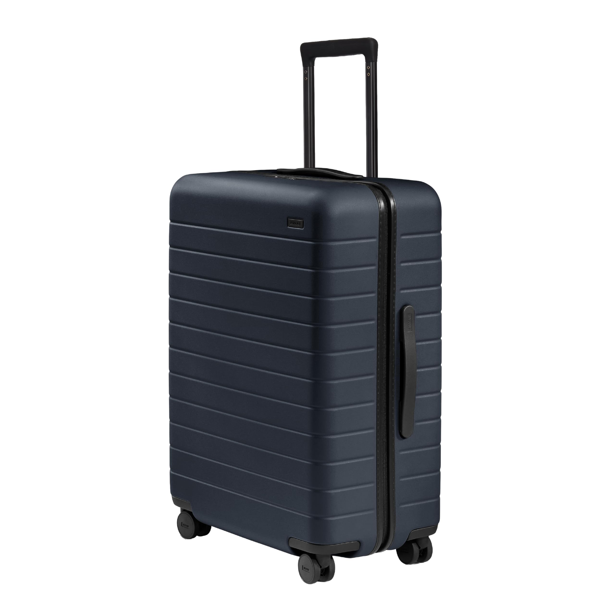 26" Hardside Checked Luggage – Navy Blue
