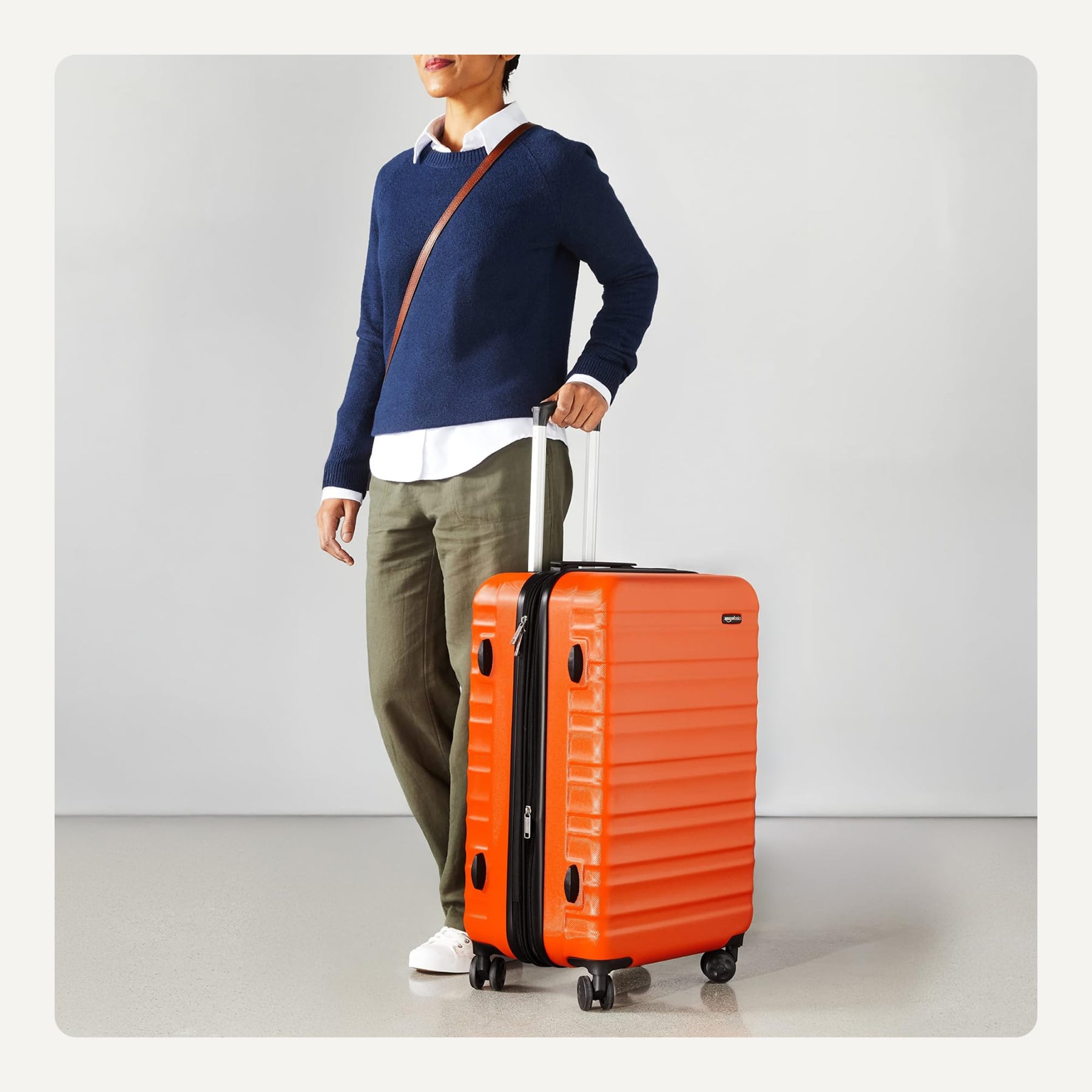 26" Expandable Hardside Luggage – Orange