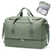Travel Duffle Bag with Shoe Compartment