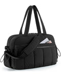 Water-Resistant Travel Duffle Bag – Black