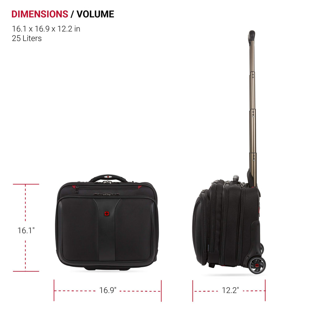 Wenger luggage Patriot II 15.6-Inch, Black