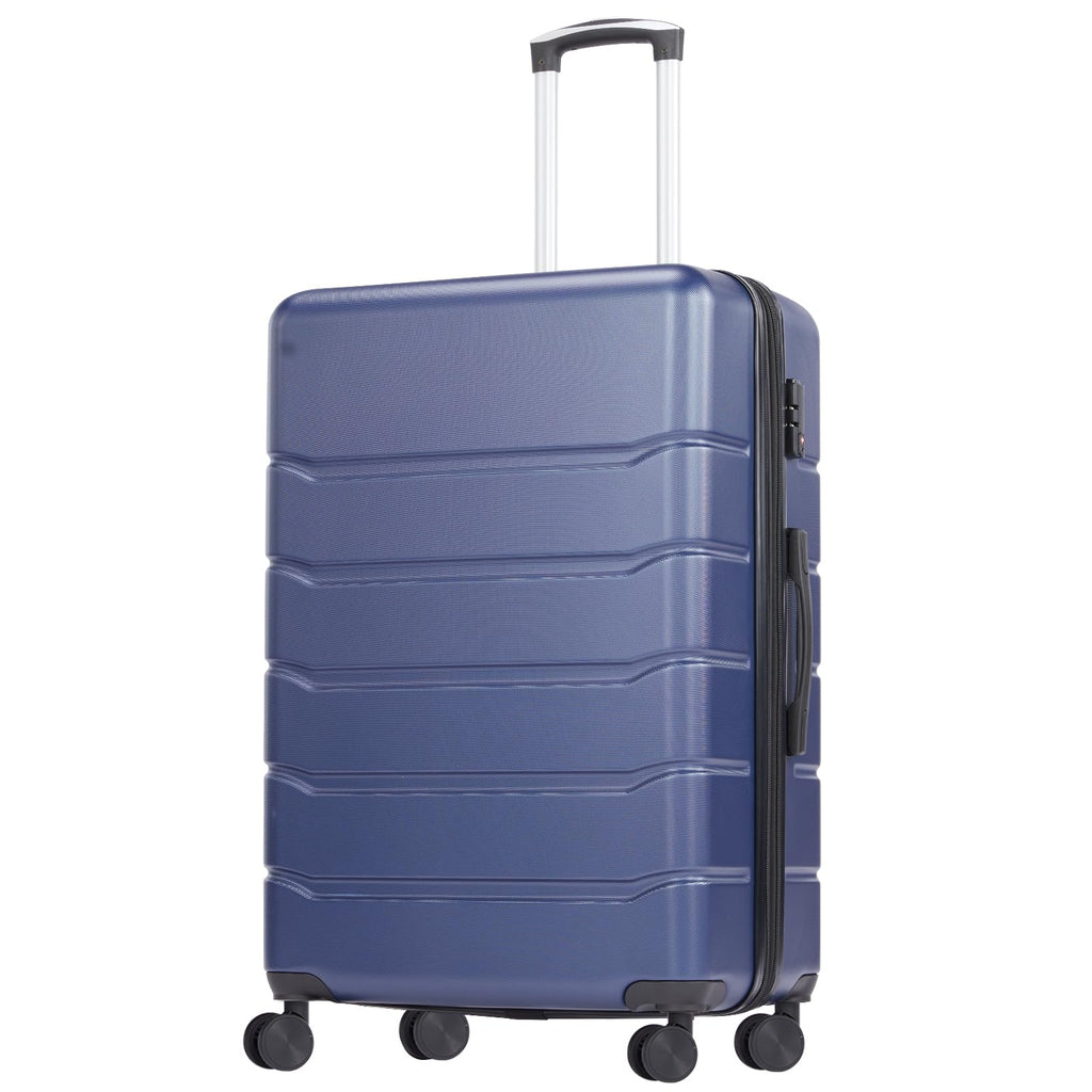 28" Expandable Hardside Luggage with TSA Lock – Blue