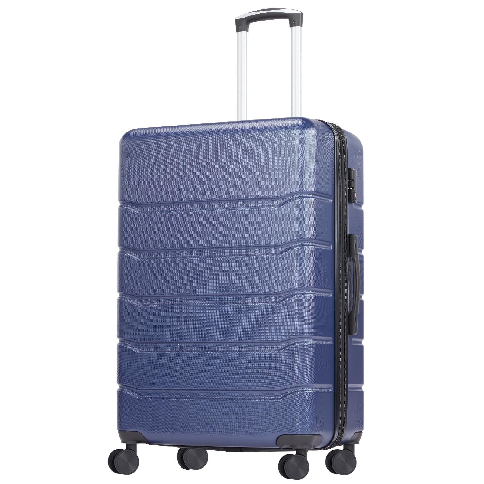 28" Expandable Hardside Luggage with TSA Lock – Blue