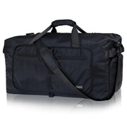 65L Foldable Travel Duffle Bag – Black