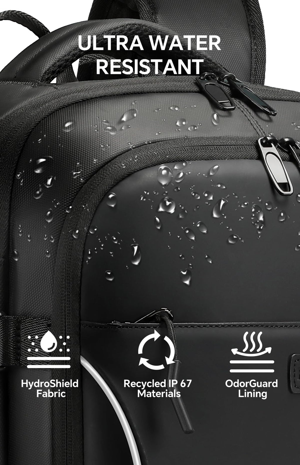 70L Expandable Vacuum Travel Backpack with TSA Lock
