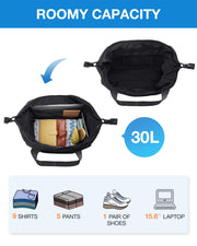 Large Weekender Travel Duffle Bag with Yoga Mat Strap