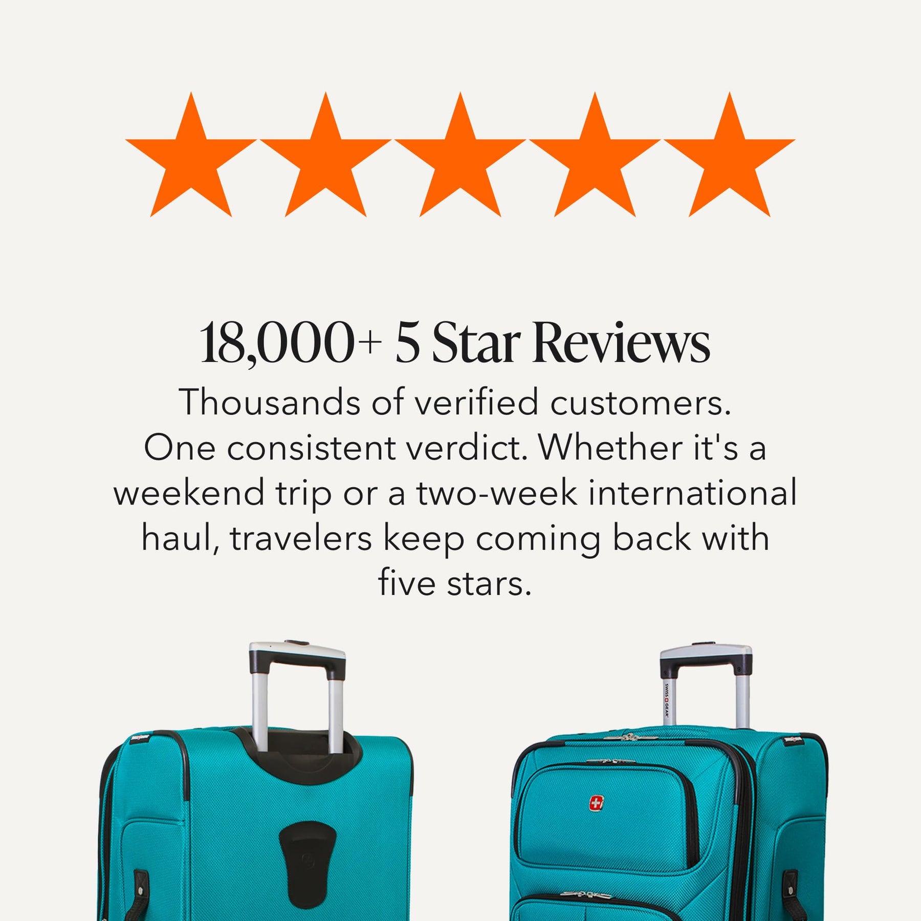 Medium Expandable Softside Luggage – Teal