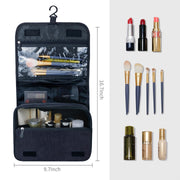 Large Hanging Travel Toiletry Bag – Black