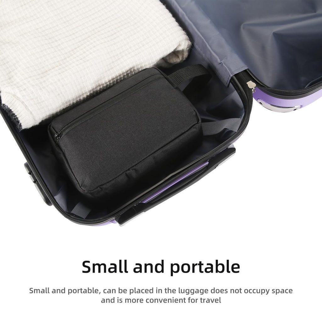 Hanging Travel Toiletry Bag – Black