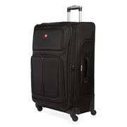 Large Expandable Softside Luggage – Black