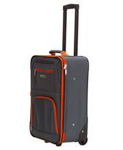 4-Piece Expandable Softside Luggage Set – Charcoal