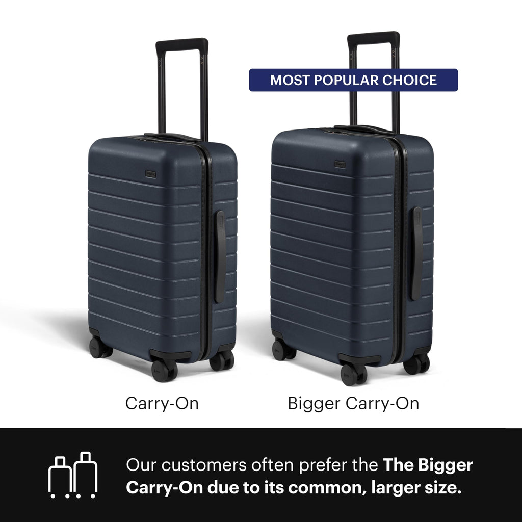 23" Hardside Carry-On Luggage – Navy Blue