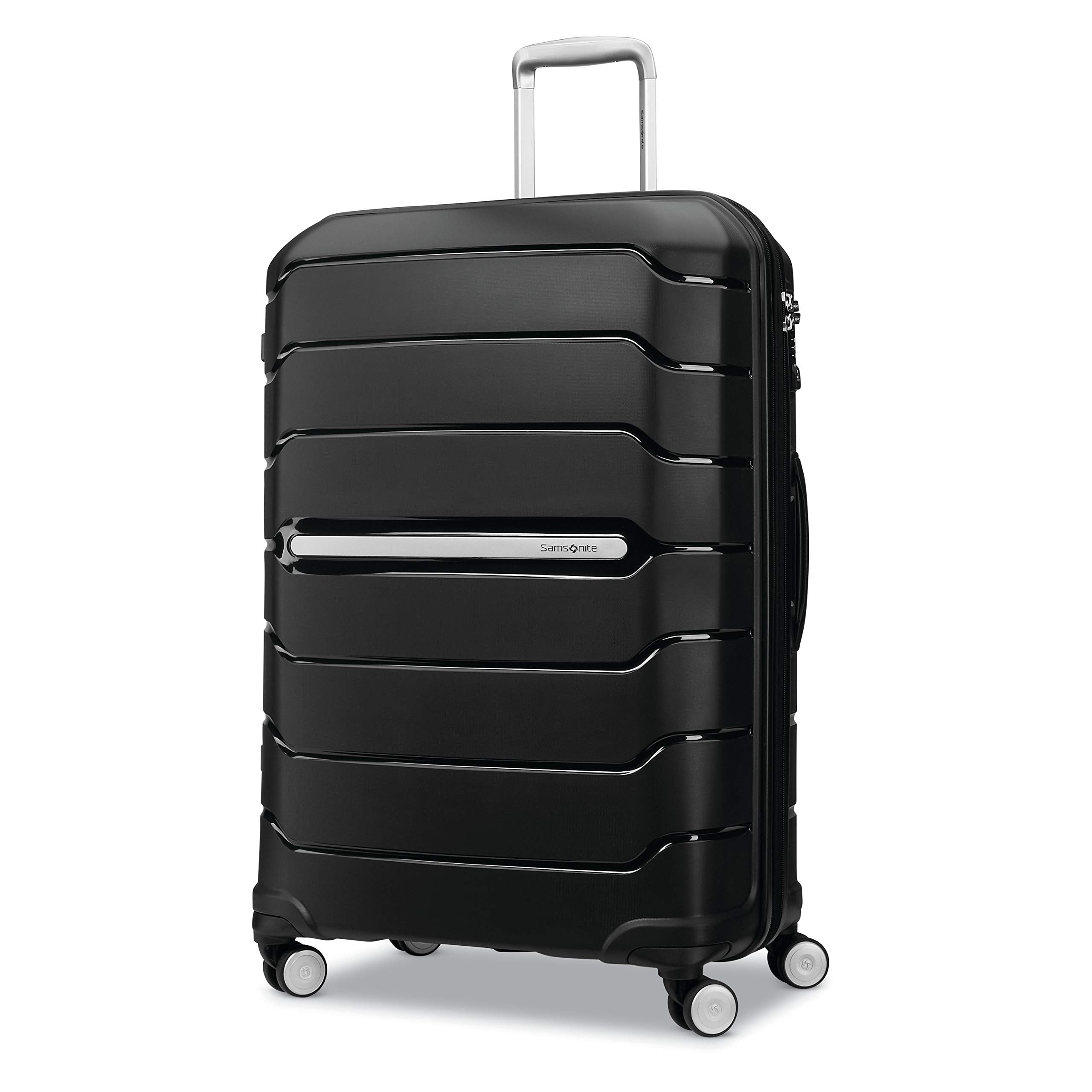 Large Expandable Hardside Luggage – Black