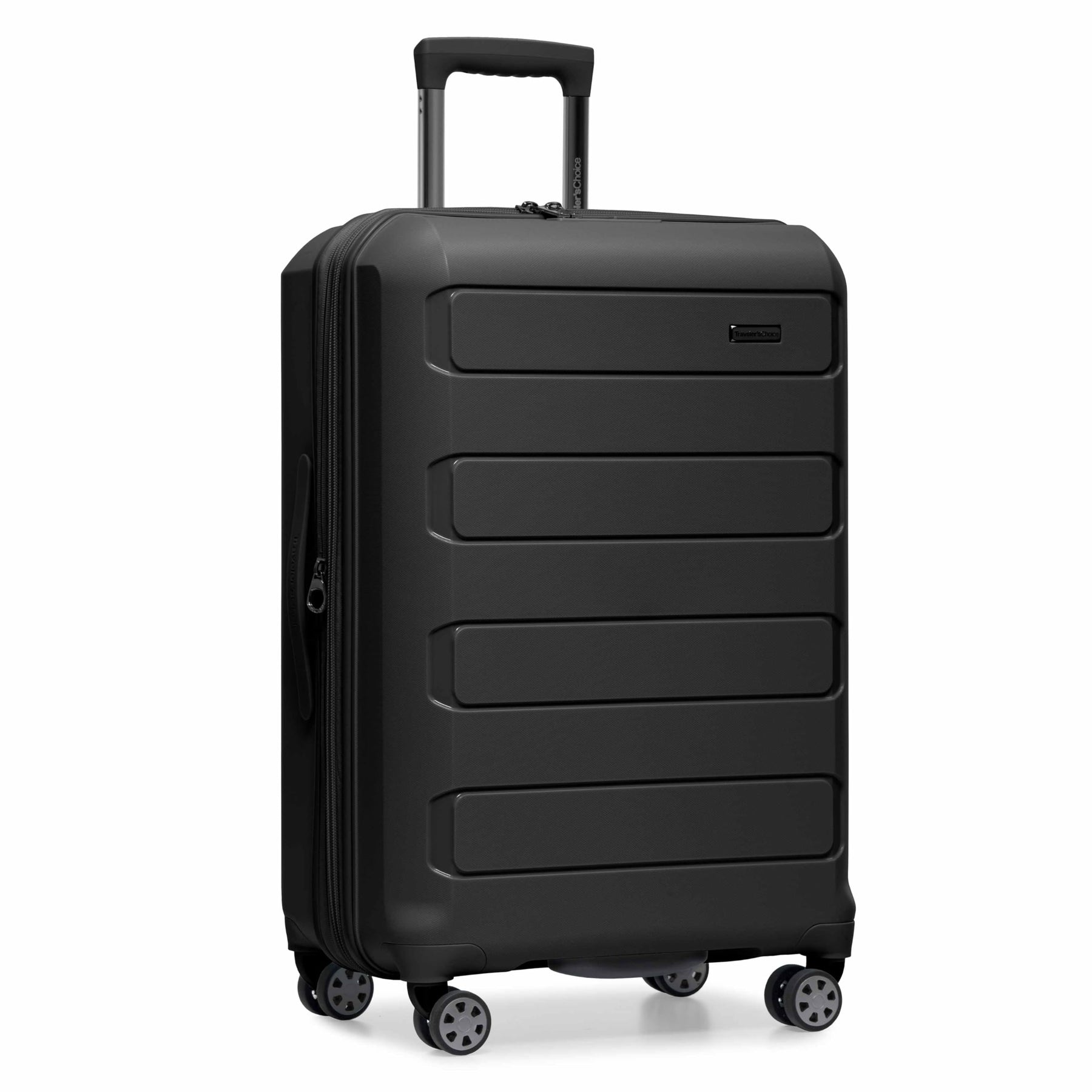 27" Expandable Hardside Luggage – Black