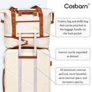 3-Piece Carry-On Luggage Set with TSA Lock