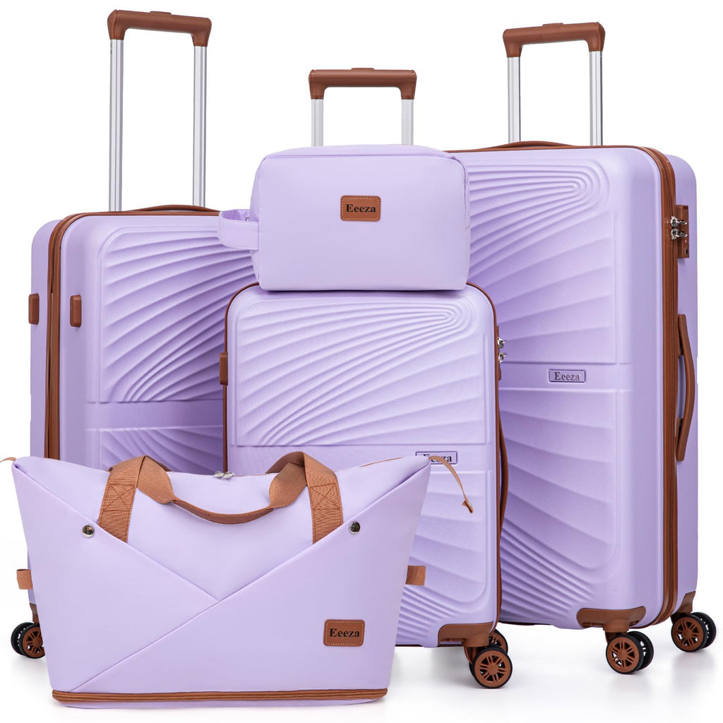 5-Piece Hardside Luggage Set with TSA Lock