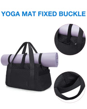 Large Weekender Travel Duffle Bag with Yoga Mat Strap