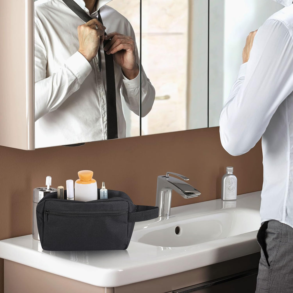 Hanging Travel Toiletry Bag – Black