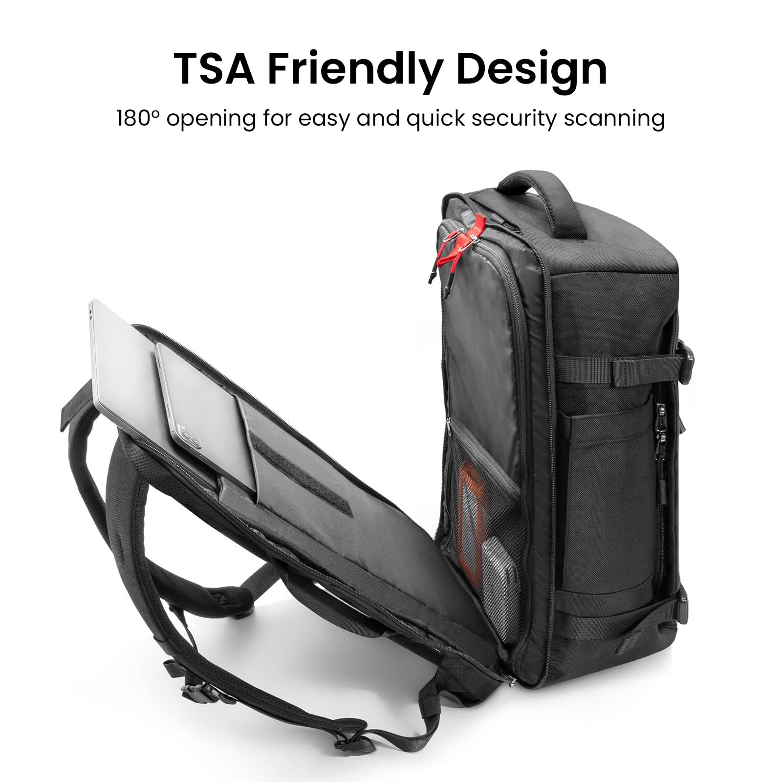 40L TSA-Friendly Travel Backpack