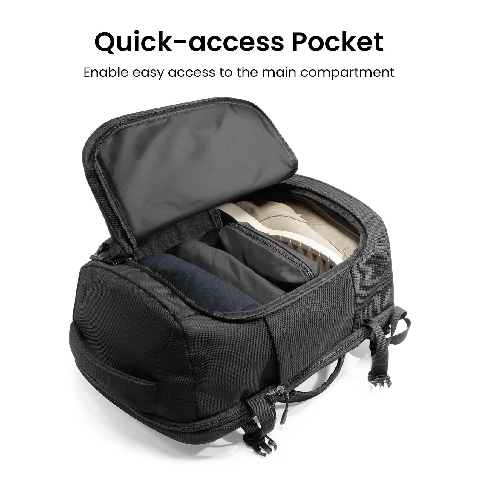 40L TSA-Friendly Travel Backpack