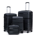 4-Piece Expandable Hardside Luggage Set with TSA Lock