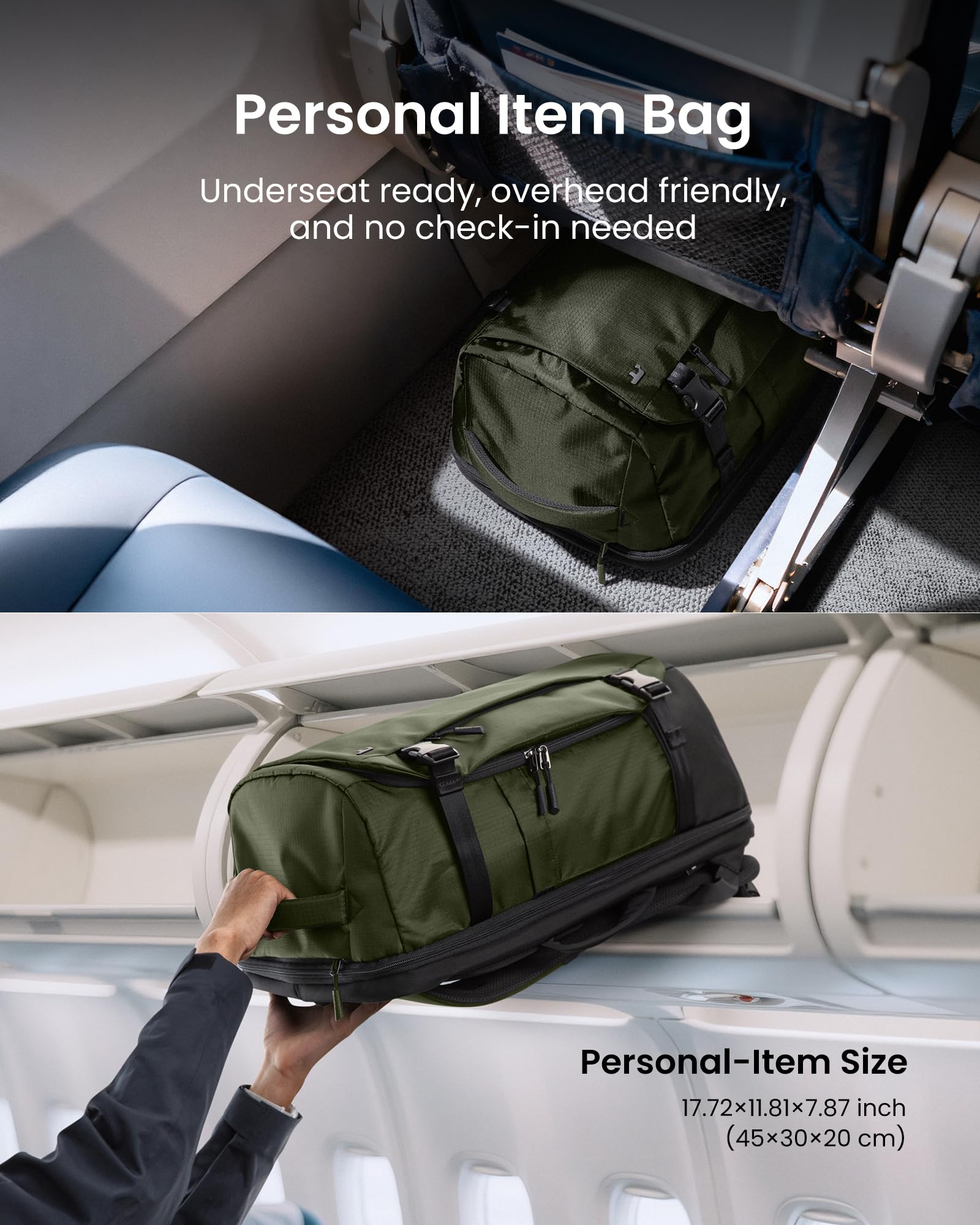 28L TSA-Friendly Travel Backpack