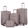 4-Piece Expandable Softside Luggage Set