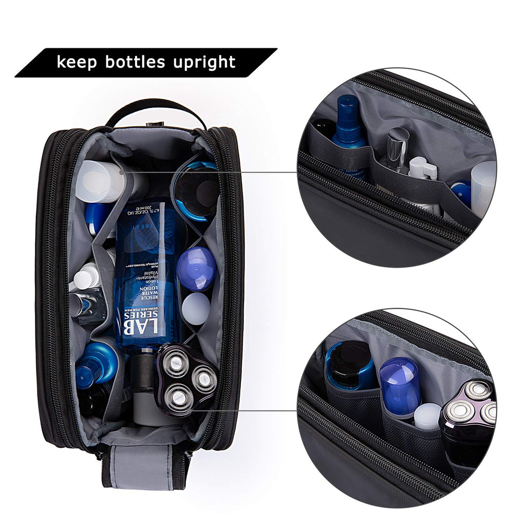 Water-Resistant Toiletry Organizer – Black