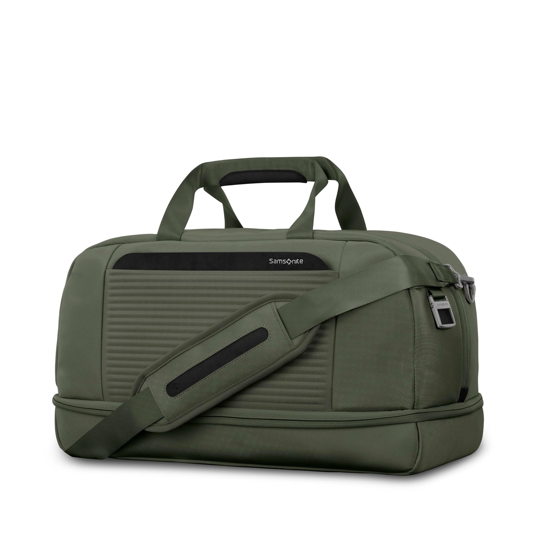 Weekender Duffle Bag with Shoe Compartment – Olive