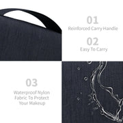 Large Hanging Travel Toiletry Bag – Black