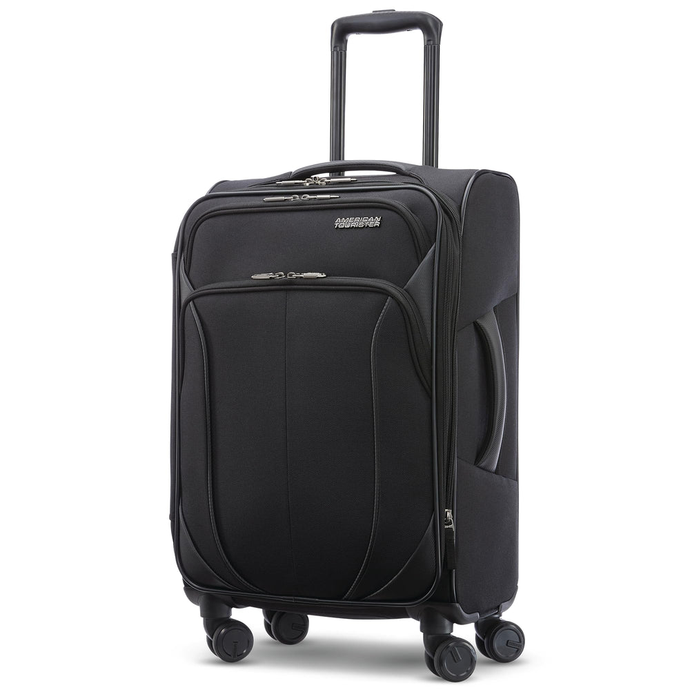 20" Expandable Softside Carry-On Luggage – Black