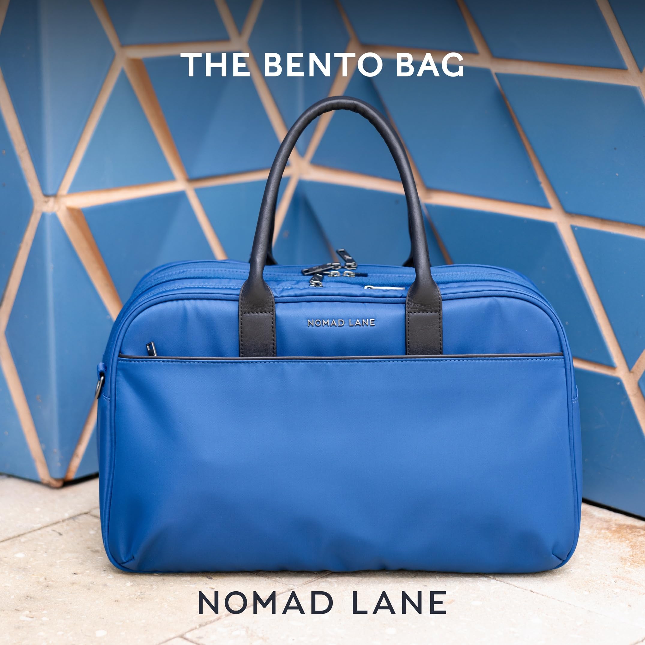 Carry-On Travel Duffel Bag – Aegean Blue