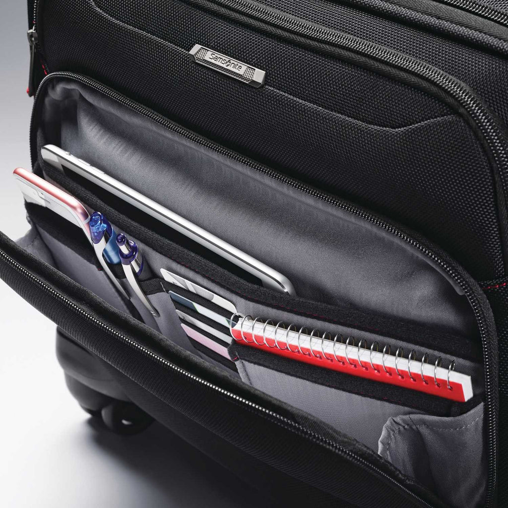 Spinner Mobile Office Bag – Black