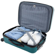 22" Expandable Spinner Carry-On Luggage – Teal