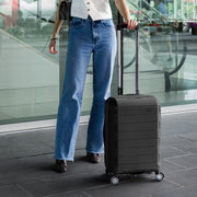 27" Expandable Hardside Luggage – Black