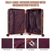 5-Piece Hardside Luggage Set – Black