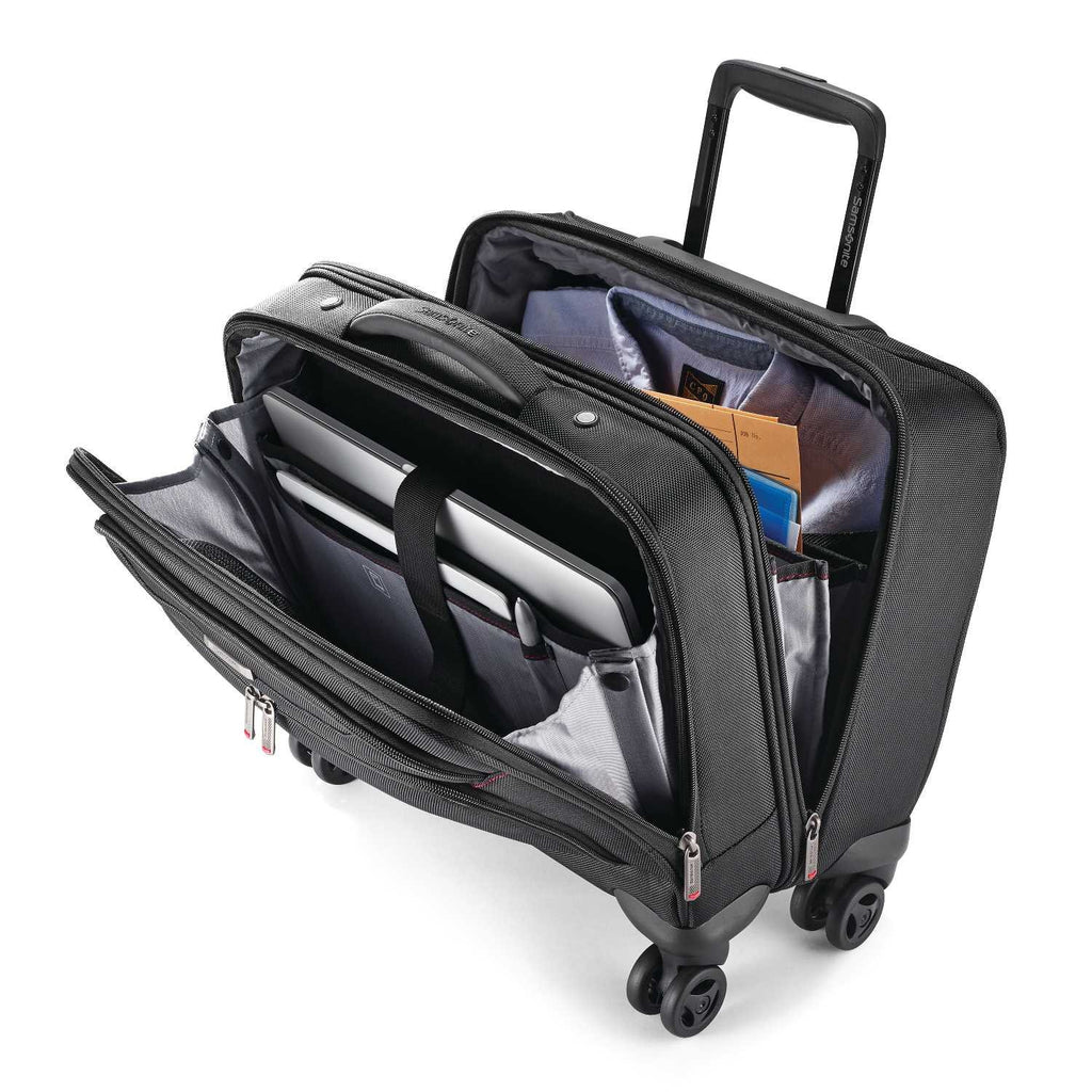 Spinner Mobile Office Bag – Black
