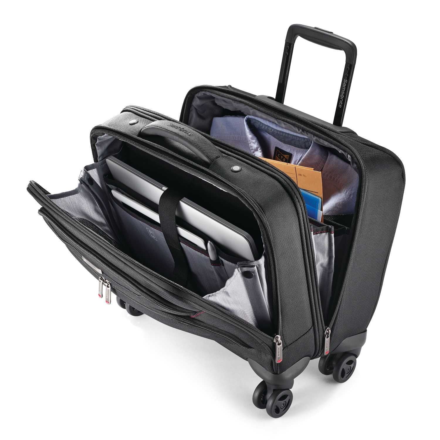Spinner Mobile Office Bag – Black