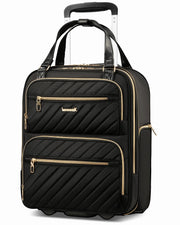 16" Underseat Carry-On Luggage – Black