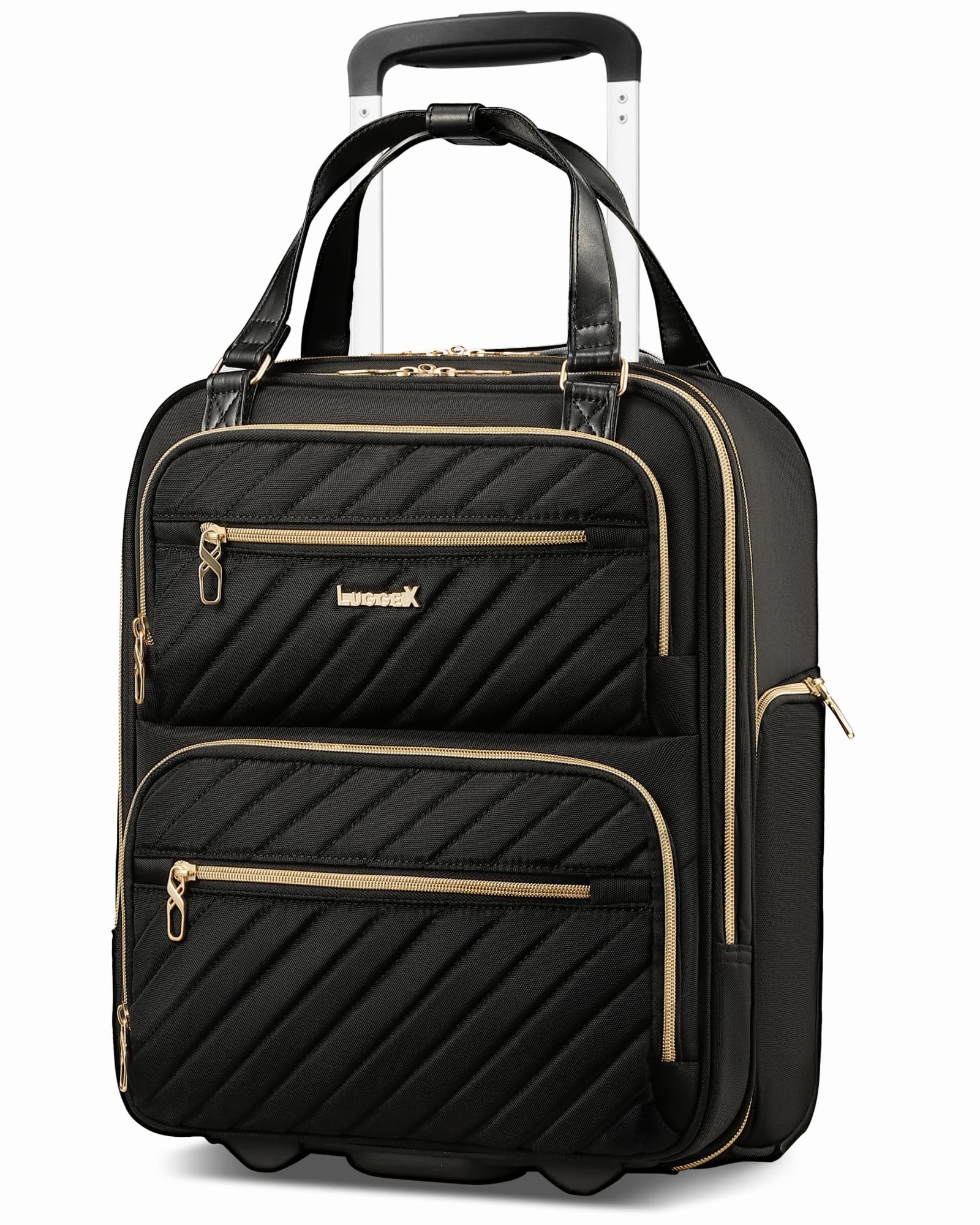 16" Underseat Carry-On Luggage – Black