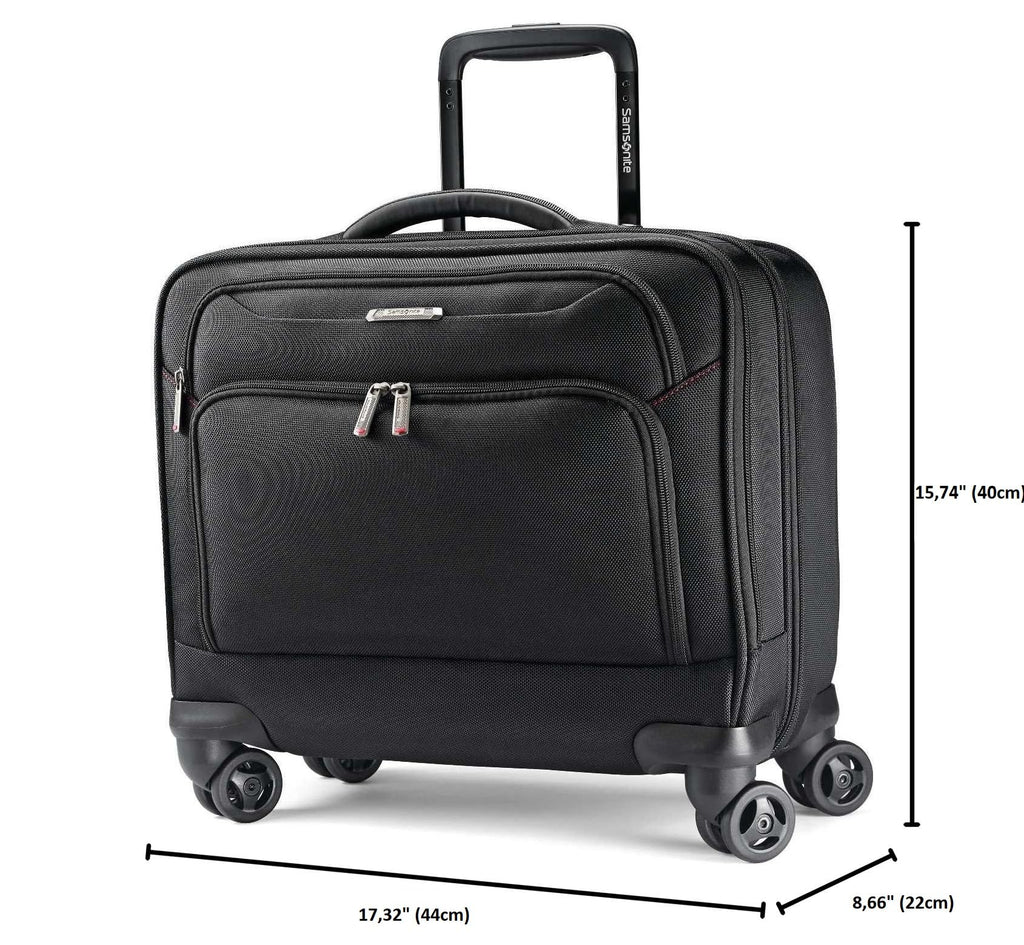 Spinner Mobile Office Bag – Black