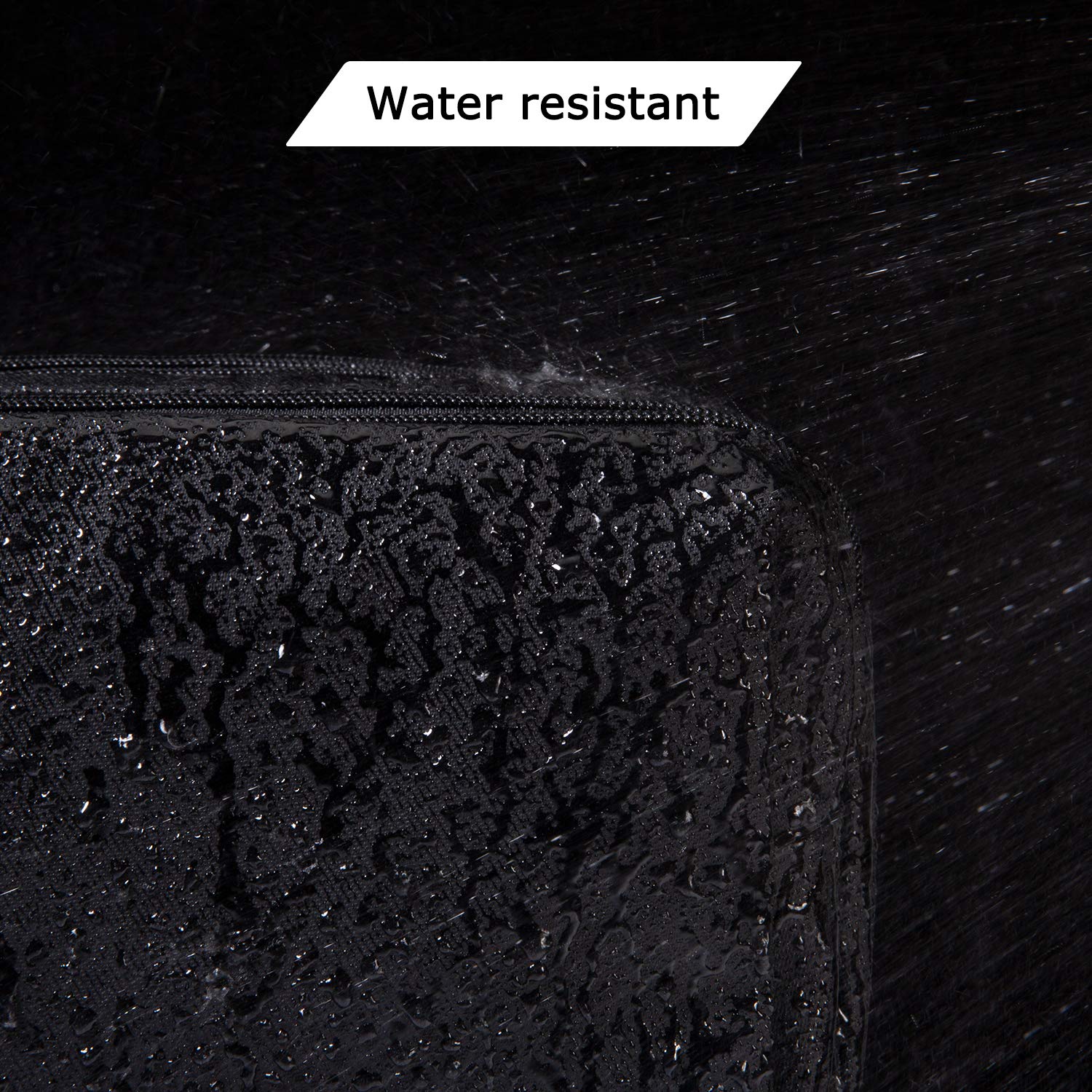 Water-Resistant Toiletry Organizer – Black