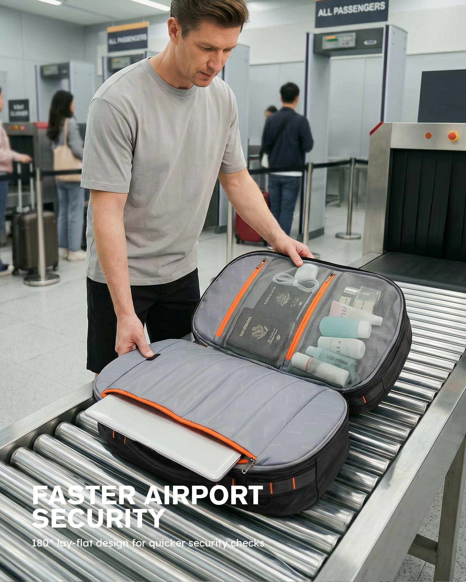 40L Expandable Travel Backpack