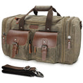 50L Waxed Canvas Duffle Bag