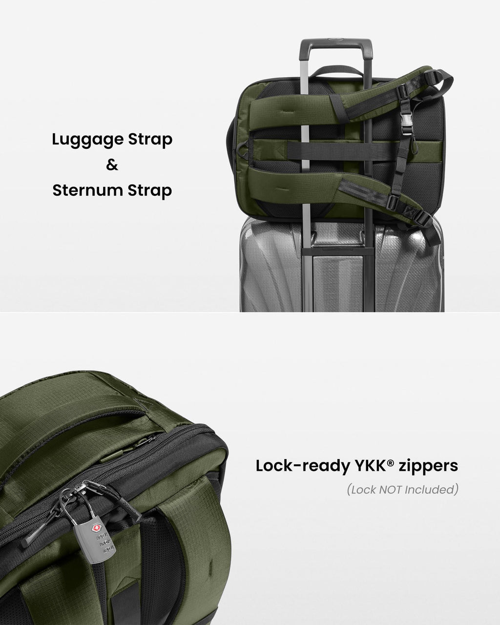 28L TSA-Friendly Travel Backpack