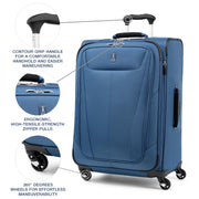25" Expandable Softside Luggage – Ensign Blue
