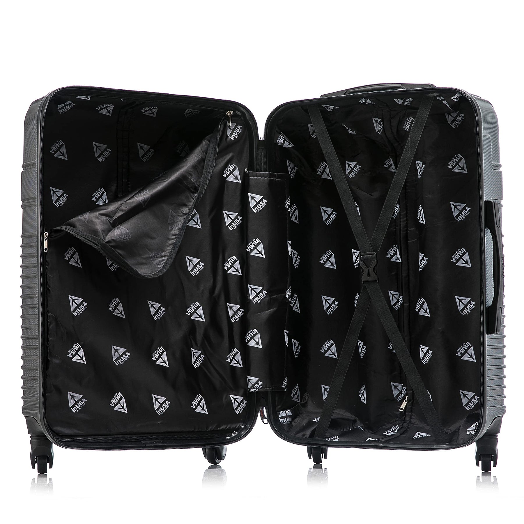 20" Hardshell Carry-On Luggage – Charcoal