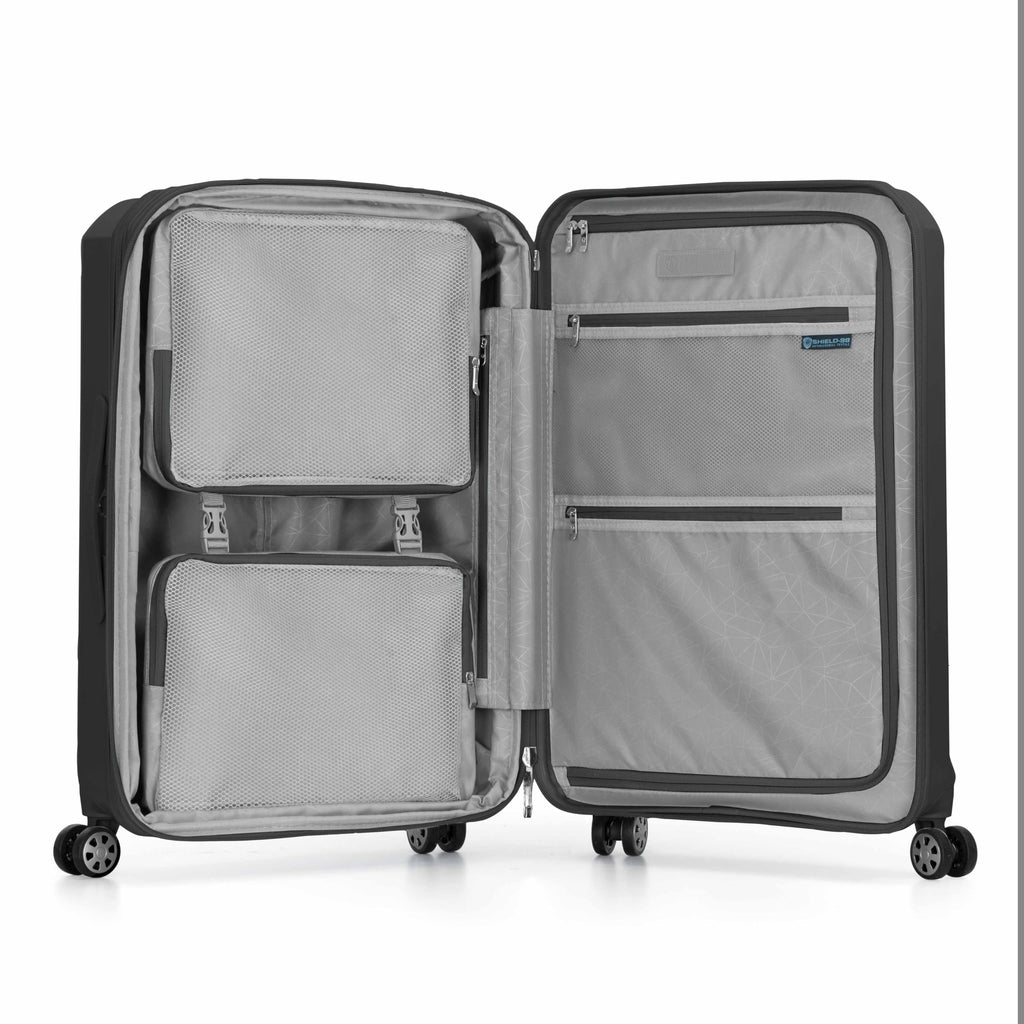 27" Expandable Hardside Luggage – Black